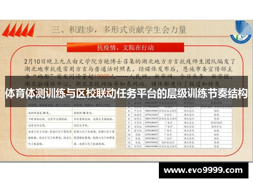 体育体测训练与区校联动任务平台的层级训练节奏结构